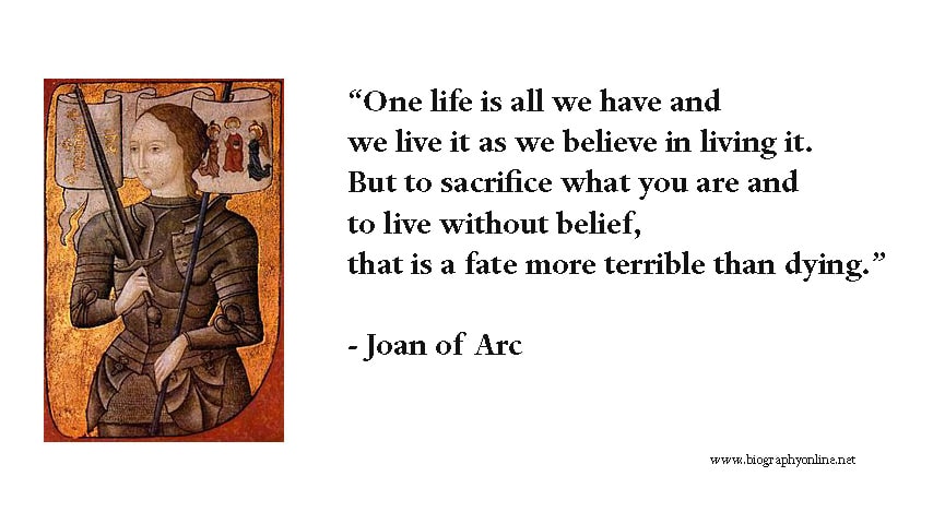 Where did Joan of Arc die?