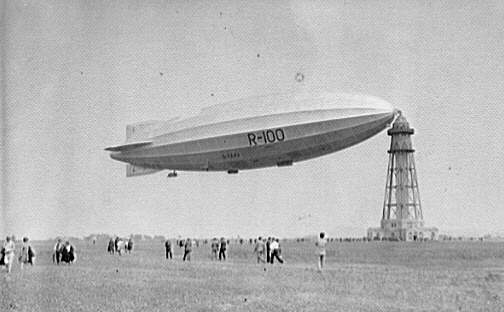 R100 airship