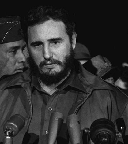 Fidel Castro in Washington, US 1958